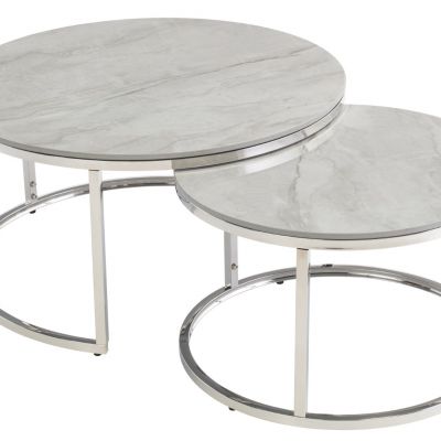 Sintered Stone Grey Coffee Table