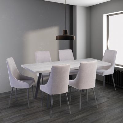 Light Rhine Extending Dining Table