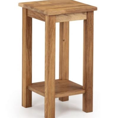Coxmoor Tall Narrow Side Table - Oak