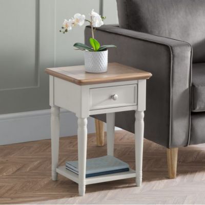 Provence 1 Drawer Lamp Table