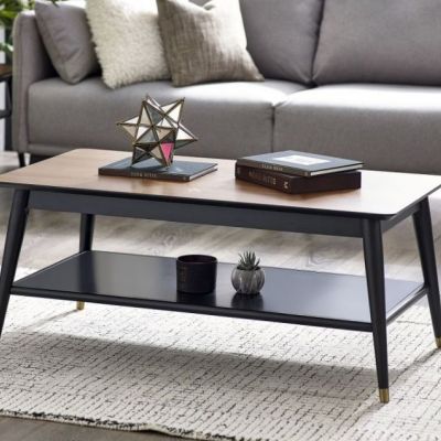 Findlay Coffee Table with Shelf