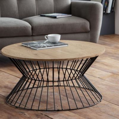 Jersey Round Wire Coffee Table