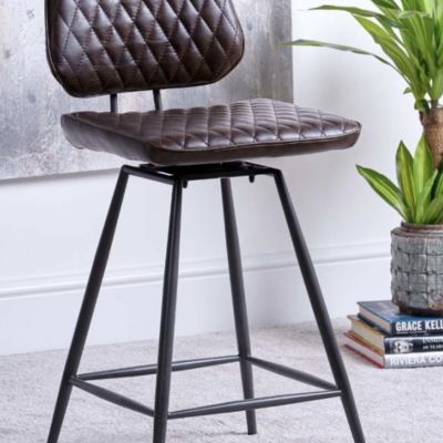 Dalton Bar Stools Brown