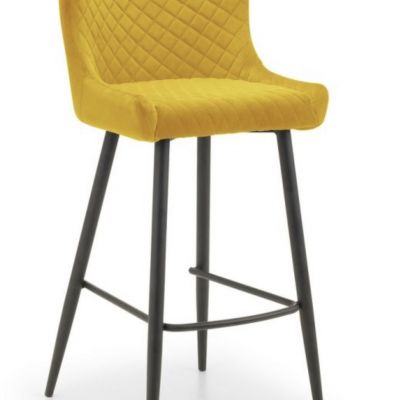 Luxe Bar Stool Mustard