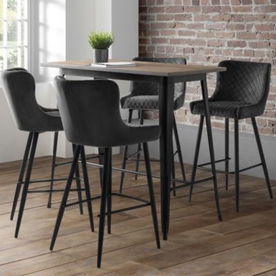 Luxe Bar Stool Grey