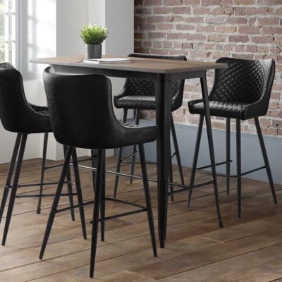 Luxe Bar Stool Black