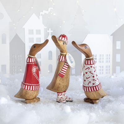 Candy Cane Christmas Ducklings
