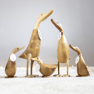 Natural Wooden Ducklets