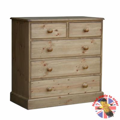 Cottage Pine 36" 2 Over 3 Chest of Drawers