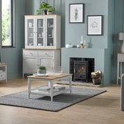 Heritage Alstead Grey Painted Living Range